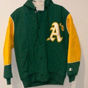 Vintage Starter‎ MLB Oakland Athletics Jacket